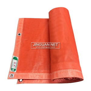 ตาข่ายนิรภัยพลาสติก <span class=keywords><strong>PVC</strong></span> สีเทาเคลือบ FR ความแข็งแรงสูง สำหรับงานก่อสร้าง ได้รับการรับรองหลายมาตรฐาน - Product Image 3