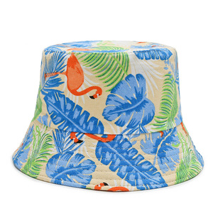 Women's Bucket Hat Floral Pattern Foldable Sun Protection Breathable Fisherman Hat For Outdoor Use - Product Image 1