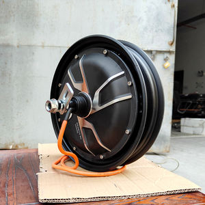 JSYJ-D-001 10 인치 48V 800W-1400KW 고출력 드럼 브레이크 전기 오토바이 휠 허브 모터 로고 - Product Image 2
