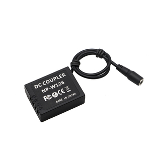 Coupleur DC NP-W126S batterie factice 4017 connecteur femelle X-M5 X-Pro3 X-E4 <span class=keywords><strong>XT20</strong></span> XA20 pour appareils photo <span class=keywords><strong>Fujifilm</strong></span> - Product Image 1