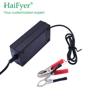 Novo Carregador de Bateria de Chumbo-Ácido <span class=keywords><strong>12V</strong></span> 24V 42V DC com Carregador de Íon de Lítio 1A 2A Conexão de Mesa e 3 Anos de Garantia - Product Image 3