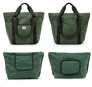 Softback Tote Bag 25L Polyester <b>Large</b> Capacity Zipper Closure Unisex Striped Foldable Hiking Day <b>Backpack</b> - Product Image 2