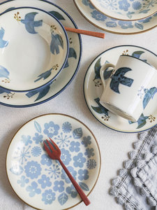 ชุดจานขนมหวานทรงกลม BISQUE/Universal/KUKKA LOKKI ซีรีส์ Mino Ware ใช้กับไมโครเวฟได้ สไตล์อินส์ ผลิตจากประเทศต่างๆ - Product Image 4
