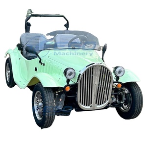 Voiture électrique rétro à toit ouvert, deux places, élégante, pour usage commercial - Product Image 1