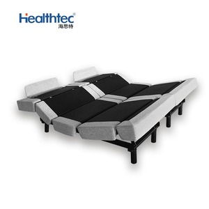 Cadre de <span class=keywords><strong>lit</strong></span> simple ou double réglable en gros <span class=keywords><strong>Lit</strong></span> pliant électrique à chargement USB avec matelas - Product Image 1
