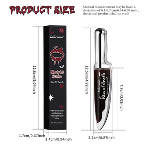 Lakerain Korean Lp Stain Kiss of <span class=keywords><strong>Death</strong></span> Rouge à lèvres teinté effet sanglant hydratant et anti-transfert - Product Image 4