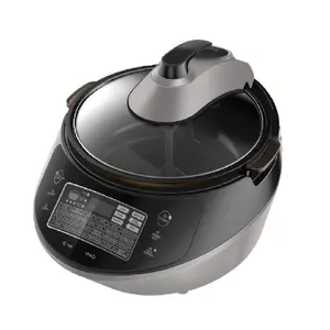 Agregado Familiar Tudo em Um Controle Inteligente Multifuncional Automático 5L/1600W Stir-Fry Cooking Robot Rice Cooker Cooking Machine