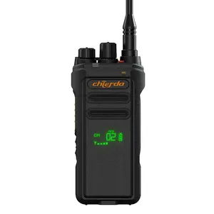 Chierda nuovo arrivo 10w ad alta potenza TC368Plus display nascosto IP67 radio impermeabile CE FCC walkie talkie