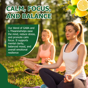 High Quality Gaba L Theanine Liquid Drops Relax Tense Muscles and Relieve Physical Fatigue Mood Enhancement Energy Boost - Product Image 6