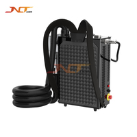 Machine de nettoyage au laser portable alimentée par batterie 100W 200W 300W pour le nettoyage des tuyaux, l'élimination de la rouille, du revêtement et des taches d'huile