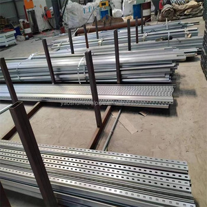 S450 ZM275 galvanizado Zinc recubierto Zinc Aluminio Magnesio Estructura de acero Perfil ASTM <span class=keywords><strong>C</strong></span> Canal Punzonado Corte Soldadura - Product Image 6