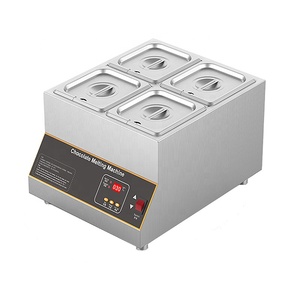 Máquina Eléctrica de fusión de <span class=keywords><strong>Chocolate</strong></span>, comercial, Digital, doble olla, fundido de <span class=keywords><strong>Chocolate</strong></span> inoxidable - Product Image 3