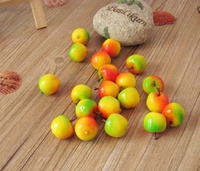 Simulatiemodel Mini Fruit Groenten Decoratief Kunstfruit Simulatie Appel Peer Oranje Perziken