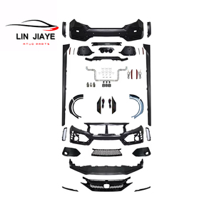 Pièces détachées pour <span class=keywords><strong>Honda</strong></span> <span class=keywords><strong>Civic</strong></span> <span class=keywords><strong>Type</strong></span>-<span class=keywords><strong>R</strong></span> 2016-2018 Kits carrosserie Sedan <span class=keywords><strong>Civic</strong></span> Pare-chocs avant Pare-chocs arrière Grille Jupes latérales Matériau PP - Product Image 1