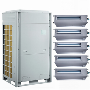 Unidad Exterior VRF de 10KW, 14KW, 16KW para Aire Acondicionado Central, Compatible con Cassette, Ducto y Fan Coil de Pared, Alta Potencia de Refrigeración/Calefacción, Ofrece Eficiencia - Product Image 1