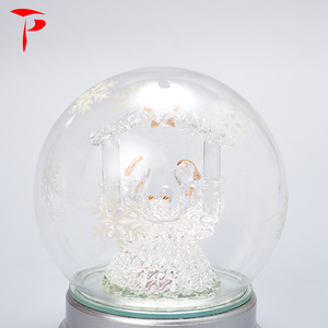 Verre <span class=keywords><strong>clair</strong></span> circulaire <span class=keywords><strong>de</strong></span> <span class=keywords><strong>terre</strong></span> pour la décoration <span class=keywords><strong>de</strong></span> Noel - Product Image 4