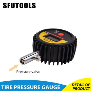 Manómetro Digital para Neumáticos <span class=keywords><strong>de</strong></span> 150 PSI y 4 Configuraciones para Automóviles y Camiones con Pantalla LCD Retroiluminada, Manómetro <span class=keywords><strong>de</strong></span> Presión <span class=keywords><strong>de</strong></span> Neumáticos Profesional <span class=keywords><strong>de</strong></span> Alta Resistencia para Reparación <span class=keywords><strong>de</strong></span> Neumáticos - Product Image 4