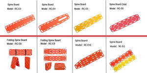 Imaging-compatibele HDPE ruggenplank, hoogwaardig kunststof rugbord voor volledige lichaamssteun en veilige patiënttransport - Product Image 6