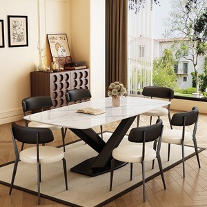 Mesa de Comedor Elegante <span class=keywords><strong>y</strong></span> <span class=keywords><strong>Cómoda</strong></span> para el Hogar, que Agrega Confort <span class=keywords><strong>y</strong></span> Estilo a sus Muebles de Comedor. - Product Image 4