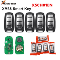 Clé Intelligente Universelle VVDI XM38 Série XS XSLR01EN XSCH01EN XSPS01EN pour Programmeur Xhorse VVDI / VVDI2 Mini Key Tool