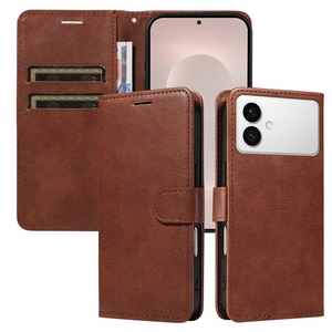 <span class=keywords><strong>Funda</strong></span> de cuero de PU tipo billetera Lisa para Samsung <span class=keywords><strong>Galaxy</strong></span> S26 Pro Ultra S25 Edge FE A06 A07 A17 A16 A26 A36 A56 <span class=keywords><strong>5G</strong></span> A15 A25 A55 - Product Image 5