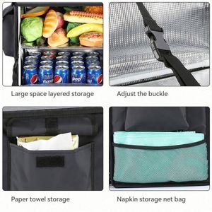 Travel Insulate Picnic Ice <b>Cooler</b> <b>Backpack</b> Catering Bag Thermal Pizza Food Delivery <b>Backpack</b> - Product Image 6