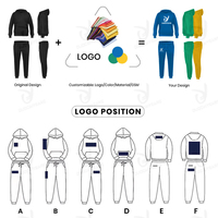 Ensemble de survêtements unisexes DCY effet délavé, short de survêtement, ensemble sweat à capuche zippé, survêtement noir oversize imprimé