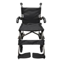 Nueva Silla de Ruedas Plegable Ligera para Personas Mayores, Portátil para Viajar, Pequeña, Tipo Carrito de Empuje Manual