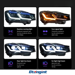 Fari a LED Accessori Auto Adatti per <span class=keywords><strong>BMW</strong></span> <span class=keywords><strong>X3</strong></span> F25 X4 F26 <span class=keywords><strong>2010</strong></span> Fari Aggiornati -2017 Fari <span class=keywords><strong>X3</strong></span> X4 con Lente DRL G30 - Product Image 5