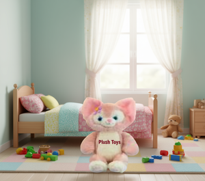 Lindo gato de peluche de 31cm-50cm con relleno de algodón PP suave para niños de 2 a 4 años, juguete unisex. - Product Image 2