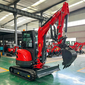 Envío Gratis Excavadora de 3.5 Toneladas CE EPA, Excavadora Hidráulica de Orugas, Miniexcavadora, Motor, Piezas para Granja - Product Image 1