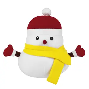 Quà tặng giáng sinh nhồi bông 30cm giáng sinh Snowman trang trí Santa Claus búp bê giáng sinh đồ chơi sang trọng