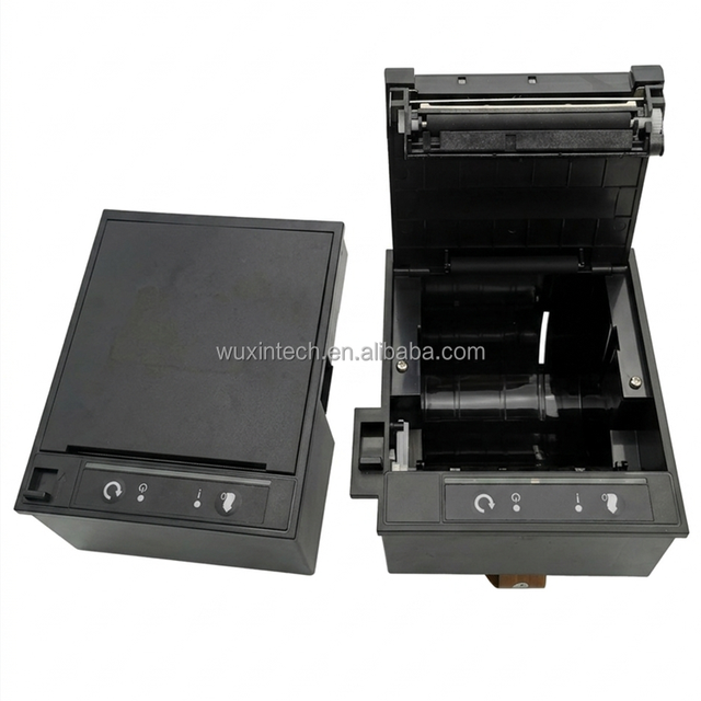 80mm Embedded Thermal Receipt Printer Mechanism Auto Cutter Kiosk POS Thermal Printer Module Panel Mount Printer