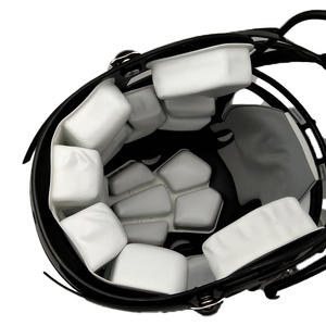 2022 popüler futbol kaskı spor kalp dişli amerikan futbolu oyunu kask ucuz ABS kask darbe direnci - Product Image 6