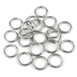 SS316 SS304 Junta tórica de soldadura sin costura inoxidable Anillos soldados de acero inoxidable Junta tórica de metal multiusos - Product Image 6