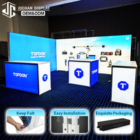 Cadres muraux modulaires portables pour stand d'exposition 10x20, 10x10, 6x3, 3x3 – Conception en aluminium pour salons professionnels