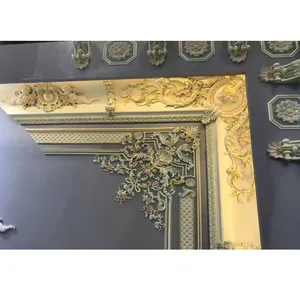 Moules décoratifs en mousse blanche, couronne de corsage, en chine, pour décoration murale de plafond, g