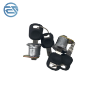 Cylindre de serrure de porte latérale d'excavatrice E306 E307 E320 E324 E329 E330 E336 E, cylindre de serrure de couvercle latéral, pièces de machines de construction