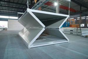 Nhà lắp ghép nhanh 20ft/40ft, nhà nhỏ, nhà tiền chế, văn phòng di động, nhà nghỉ cắm trại làm bằng tấm <span class=keywords><strong>panel</strong></span> <span class=keywords><strong>sandwich</strong></span> cho cuộc sống đô thị - Product Image 4