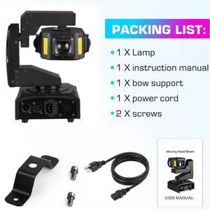 XYZ 4x10W RGBW di chuyển đầu dẫn ánh sáng sân khấu Sống Thanh cho thấy DMX âm thanh kích hoạt 14 CH rửa chùm tia laser - Product Image 5