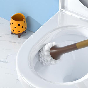 Ensemble brosse et support pour toilettes FF5477, design animal, nettoyage en profondeur des toilettes, brosse à toilettes à angle mort - Product Image 4