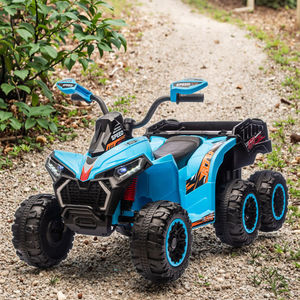 6 ruote 12V bambini auto elettrica Ride-On <span class=keywords><strong>3</strong></span> velocità regolabile con la musica auto giocattolo per i bambini - Product Image 3