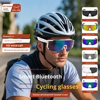 2026 New Smart Glasses UV400 Polarized Audio Sunglasses Open-Ear Sport Eyewear for Cycling Running Hiking QY-pro01