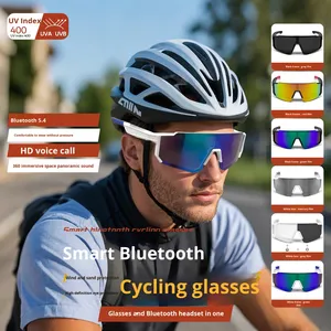 Gafas Inteligentes Bluetooth 2026, Lentes de Sol Polarizadas con Protección UV400, Audio Integrado, Diseño Abierto, para Ciclismo, Running, Senderismo, Modelo QY-pro01 - Product Image 5