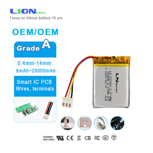 סוללת ליתיום-יון באיכות גבוהה <span class=keywords><strong>3.7v</strong></span> 750mah 603040 סוללת ליתיום-יון חלה על אלקטרוניקה צרכן - Product Image 1