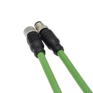 ขั้วต่อกันน้ำ IP67 แบบวงกลม สำหรับอุตสาหกรรม ขั้วต่อไฟฟ้า M12 6 ขา รหัส A ปลั๊กตัวผู้ ตัวเมีย สายเคเบิล - Product Image 5