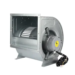 Ventilador centrífugo curvado hacia atrás de alto rendimiento 10-10-750W-4, ventilador de enchufe de escape EC