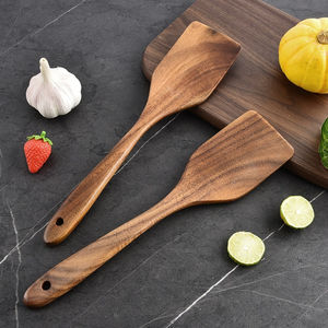 Spatule en <span class=keywords><strong>bois</strong></span> de <span class=keywords><strong>teck</strong></span>, ustensiles de cuisine spécifiques, cuillère en <span class=keywords><strong>bois</strong></span> antiadhésive, ustensiles de cuisine, ensemble Lovewood, résistant à la chaleur - Product Image 6