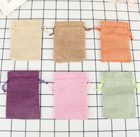 Sacs en toile de jute Sankira Reuse 100 avec cordon de serrage, pour haricots rouges, riz, bijoux, accessoires, perruques, adaptés aux réunions de famille