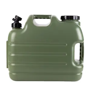 Dokunun su tankı kova ile 25L kamp taşınabilir HDPE plastik bidon